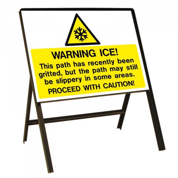 Stanchion Sign 600 x 450mm