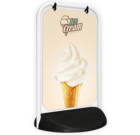 bigimage swinger2whiteframealuminiumpanelicecream546