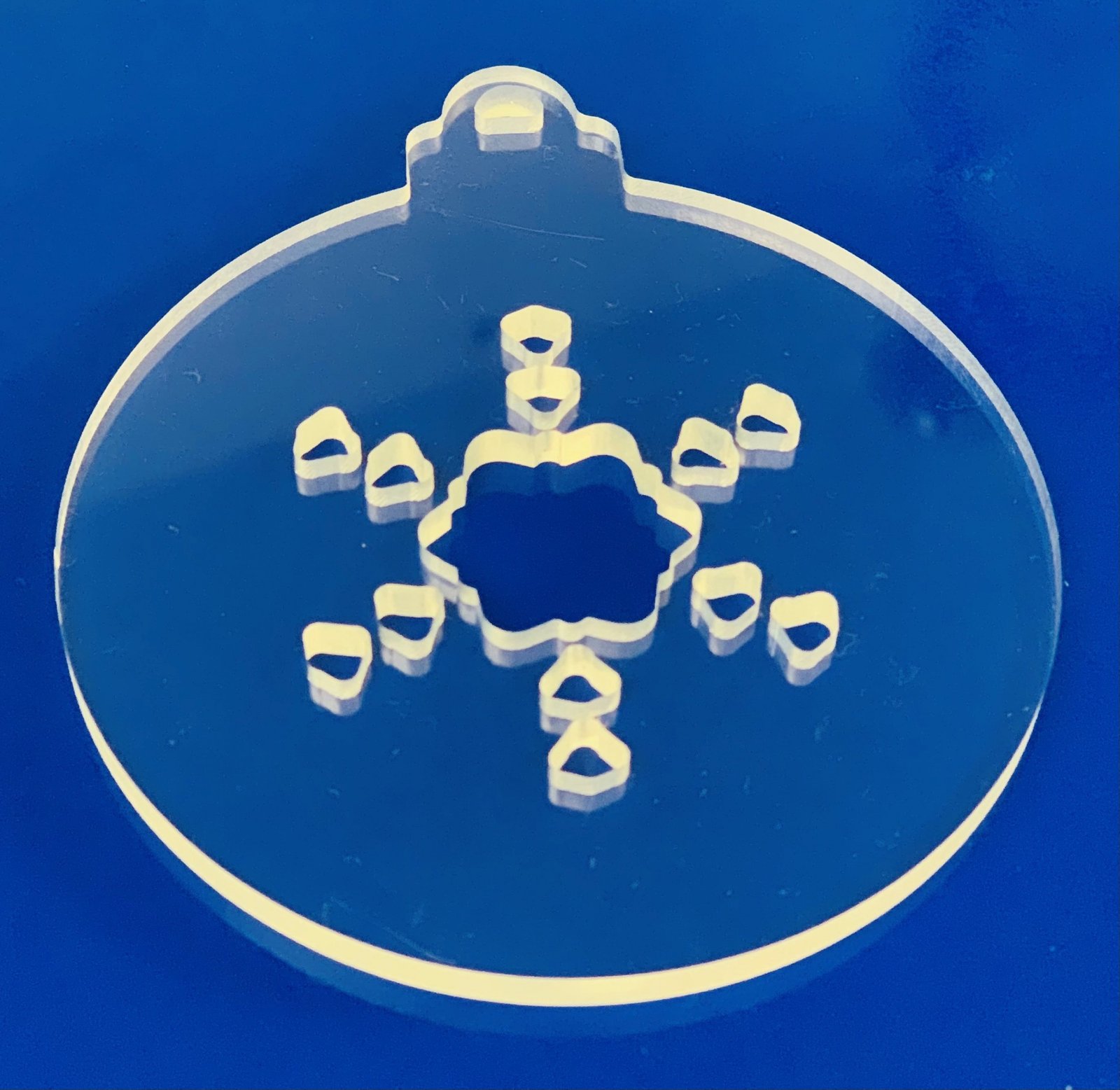 Bauble blank ornate