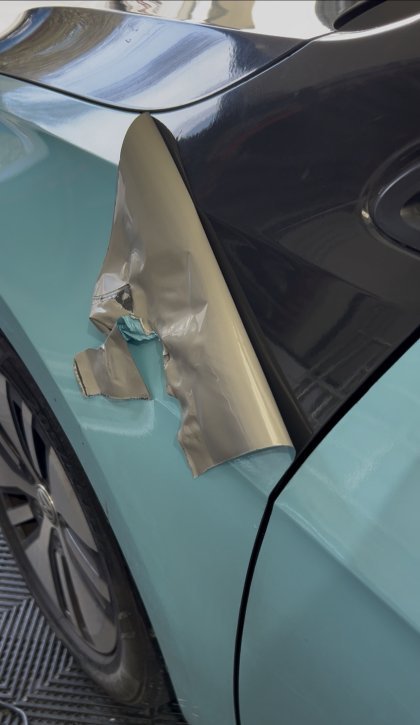 Vinyl wrap removal