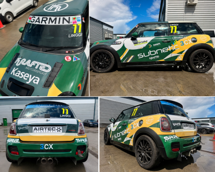 Krafted Motorsport Livery by Top Notch Signs Portsmouth
